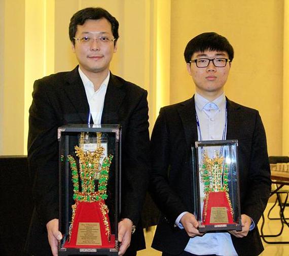2015年国务总理杯，胡煜清击败韩国棋手夺冠