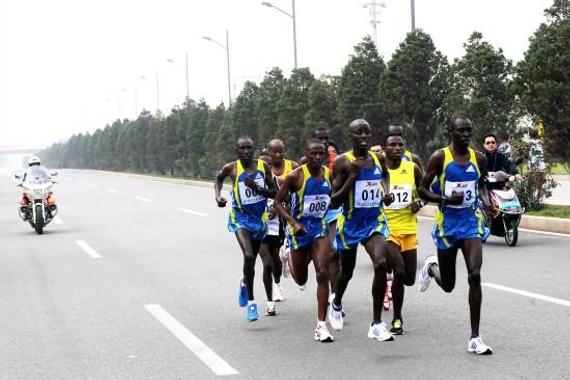 国内马拉松全被非洲选手攻克。