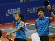 刘诗雯打破广东40年混双无冠纪录 赞新外号诗意