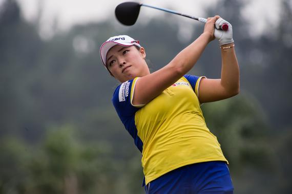 LPGA台湾赛张哈娜飚62杆领先冲冠 冯珊珊落后6杆