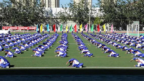 北京市京源学校排舞