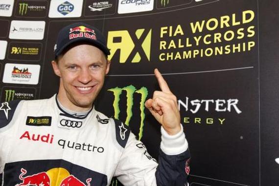瑞典车手埃克斯特罗姆(EKS车队)成功锁定WRX世界冠军
