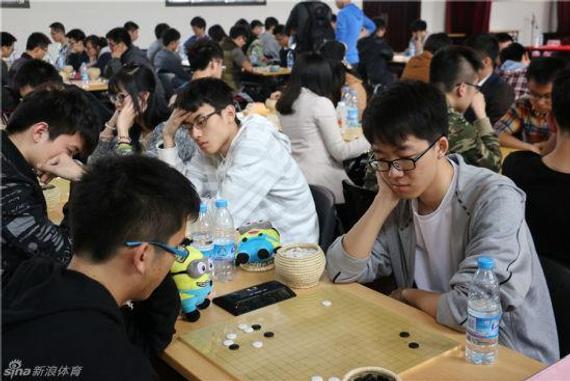 上海大学生围棋联赛(资料图)