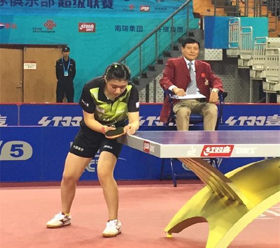 Table Tennis Super Ding Ning singles defeat Beijing narrowly defeated Liu Shiwen 2 points to help Wuhan reversal