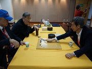 高清-应氏杯决胜局研究室 应明皓林建超王汝南观战