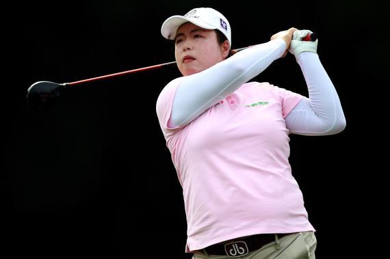 The LPGA unfinished race in Malaysia Shanshan feng lead the coronal alone!