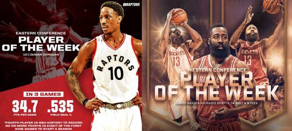 Official week best: harden the raptors core library elected emperor nominated