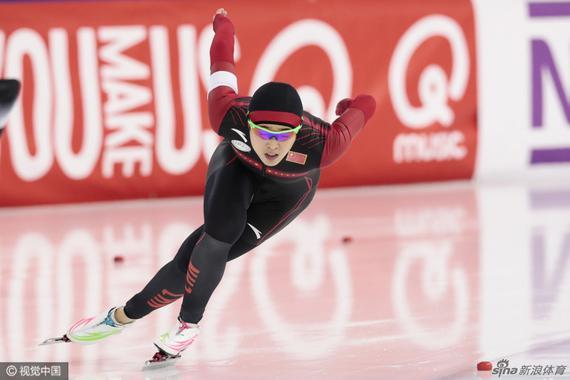 速滑世界杯1000米中国双姝无缘奖牌 张虹列第八