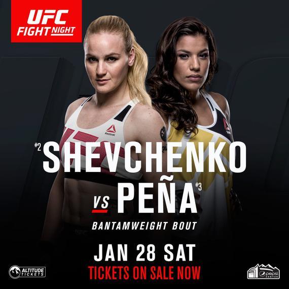 UFC On FOX 23头条敲定为瓦伦媞娜VS佩娜的女子雏量级对决