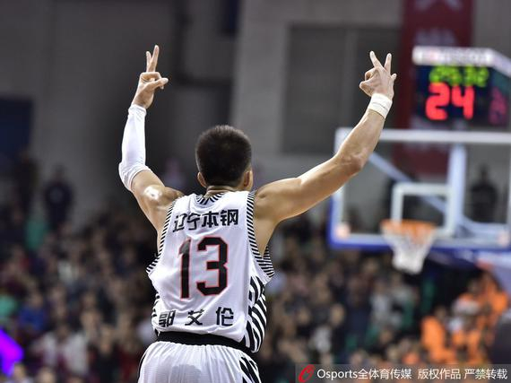 郭艾伦本赛季又有了不小的进步