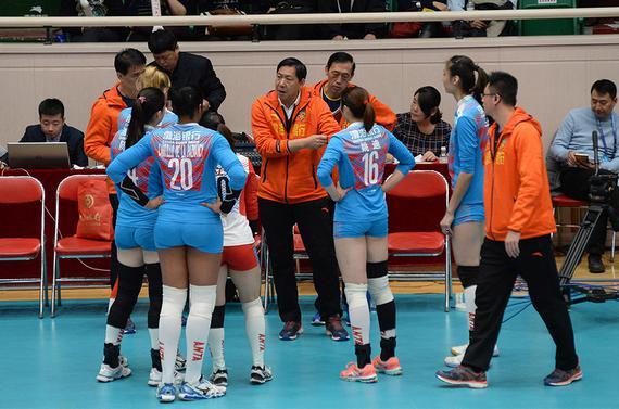 Tianjin women's volleyball team close bao-quan wang to find problems Mihajlovic blocked to prevent pavan