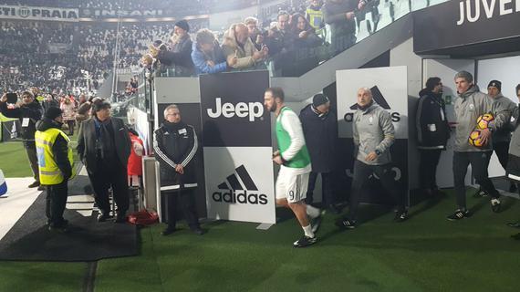 Serie a Juventus vs starting: higuain + zhu PK dzeko