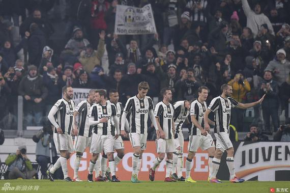 The people of five big flash help juve tackled foe This is their title