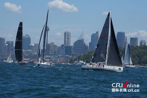 悉尼霍巴特帆船赛起航 三支中国船队参赛
