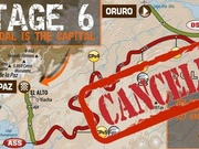 达喀尔拉力赛官方宣布：SS6赛段因天气状况取消