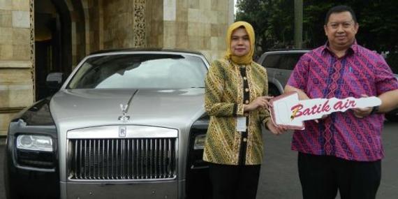 航空公司将豪车授予印尼社会事务部