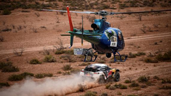 达喀尔勒布爆胎彼得夺冠在即