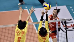 女排第18轮5佳球