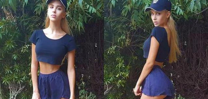 以色列女兵胸大腰细颜值高