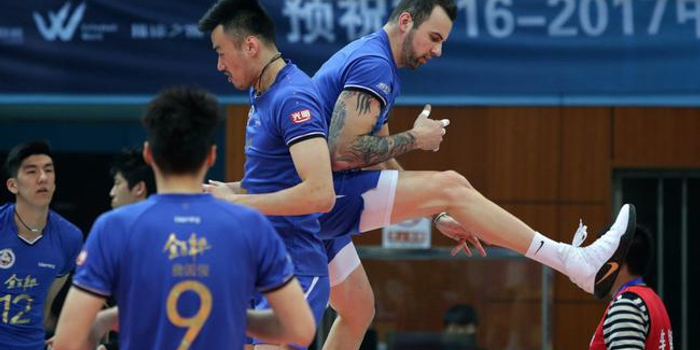 2016-2017赛季男排联赛最终排名:沪京川列三