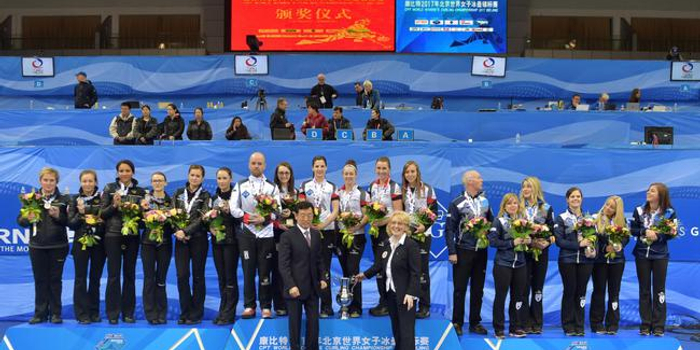 2017女子冰壶世锦赛最终排名:中国第11位