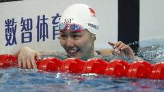 游泳冠军赛刘湘50自折桂 徐嘉余收获第四金