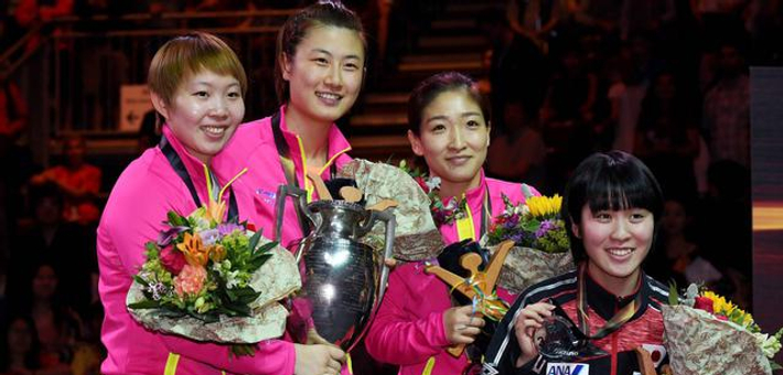 世乒赛丁宁女单夺冠