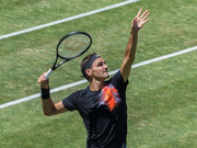 费德勒复出备战草地赛季 新发型很抢镜(图)