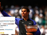 罗迪克发推大赞纳达尔 波特罗索德林阿扎亦祝贺