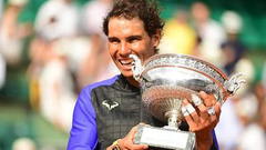 纳达尔夺法网第10冠