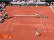 视频-本届法网男单赛场5佳球 穆雷瓦林卡网前斗法居首