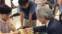 加藤正英赛后与申旻埈复盘 解说DeepZenGo的分析