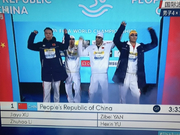 孙杨缺阵接力男队拼到最后 李朱濠：有点慢过头