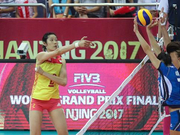 总决赛三四名决赛直播结束 中国女排1-3塞尔维亚