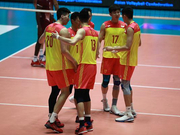 世锦赛资格赛男排3-0卡塔尔