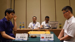 视频-8强战朴廷桓陈梓健猜先