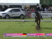 视频-马术三项大师赛布莱尔城堡站舞步赛场