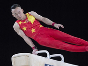 体操世锦赛肖若腾鞍马季军