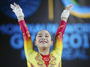 第二金！体操世锦赛范忆琳高低杠卫冕 罗欢第七