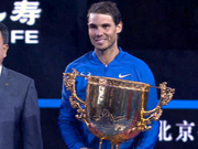 视频-2017中网男单颁奖仪式 纳达尔时隔12年重捧杯