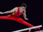 第三金！体操世锦赛邹敬园双杠加冕 林超攀第五