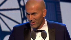 齐达内当选最佳男足教练