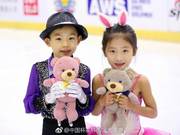 中国杯冰童选拔赛萌娃身手不凡