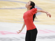 花滑中国杯女单赛前训练