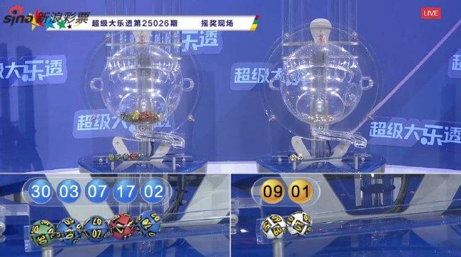 大乐透开1注1000万花落江苏 奖池余额10.39亿元