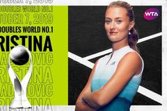 梅拉德诺维奇重回女双世界第一 中网止步女双8强