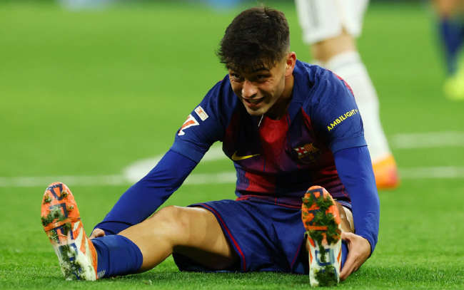 周日足彩伤停:巴萨佩德里伤缺 那不勒斯失3主力