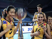 朱婷土超赛季全满贯唯剩欧冠 睡前护肤轻松上阵