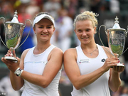 温网女双捷克新秀组合夺冠 男双归属布莱恩/索克