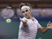 费德勒满意关键时刻发球表现 打趣称不敢坐过山车